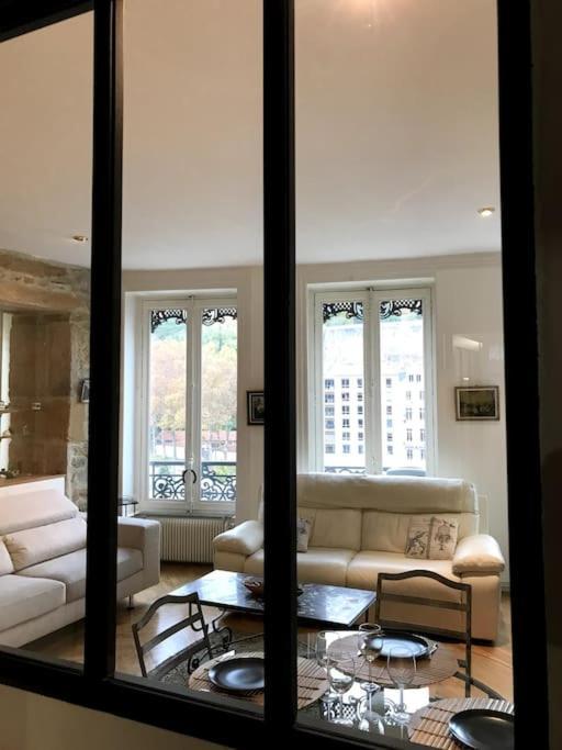 Ferienwohnung Vue Sur L'Eau Lyon Exterior foto